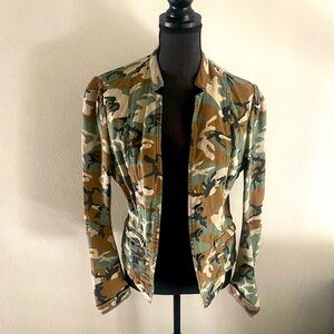 Free People camouflage jacket, size 10/M